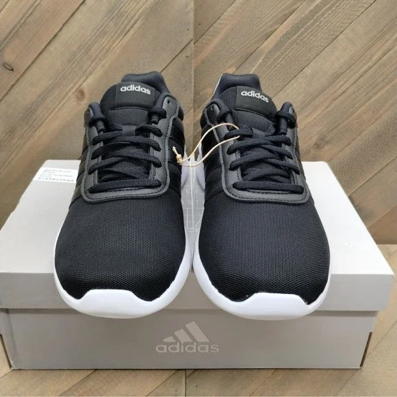 Adidas Lite Racer 3.0 Running Shoes - Comfort, Lightweight, Black, Size 8.5 - Picture 3 of 7